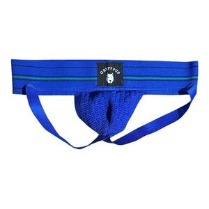 Gruff Pup Quarterback Jockstrap Blue